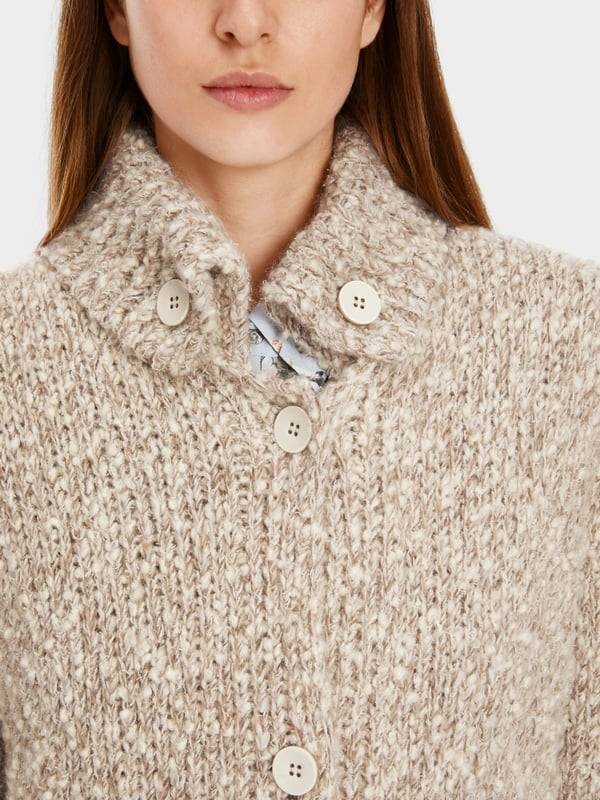 Marc Cain Kurzer Mantel Knitted in Germany Große Rabatte