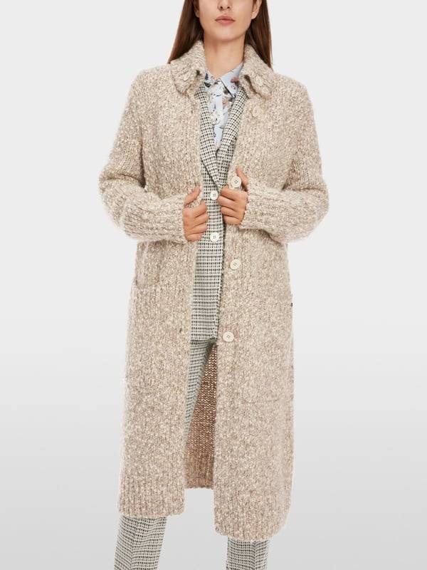 Marc Cain Kurzer Mantel Knitted in Germany Große Rabatte