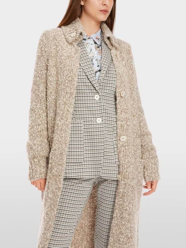 Marc Cain Kurzer Mantel Knitted in Germany Große Rabatte