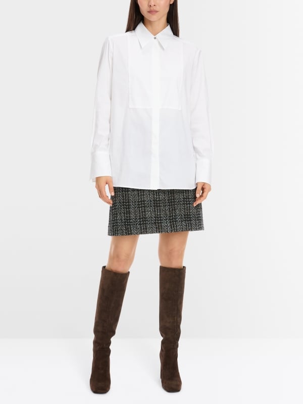 Marc Cain Hemdbluse mit Plastron-Effekt Wochenangebot