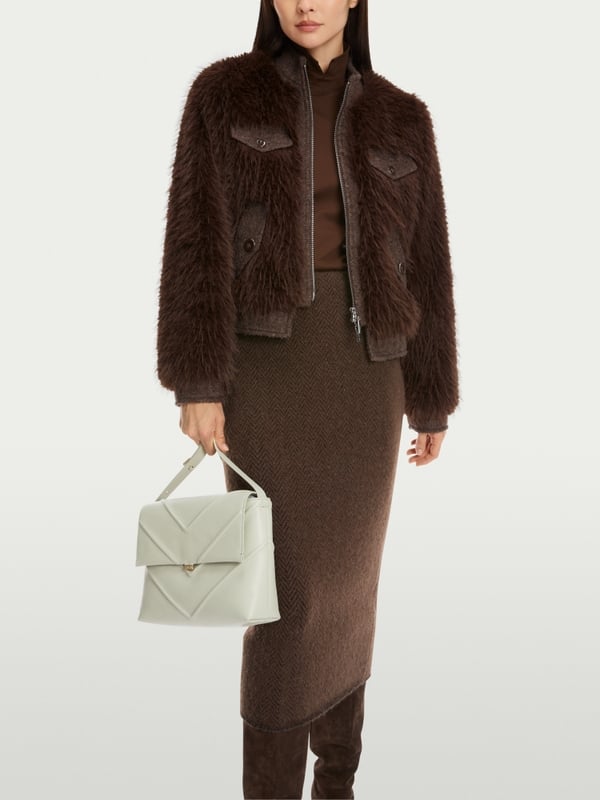 Marc Cain Outdoorjacke in Fun Fur Zeitbegrenzte Promotion