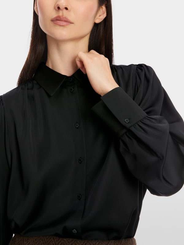 Marc Cain Feminine Hemdbluse mit Kimono-Ärmel Bis zu 55% Rabatt