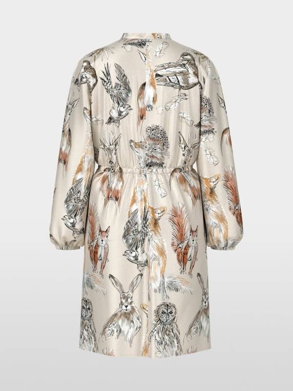 Marc Cain Tailliertes Minikleid mit Print Speichern exportieren