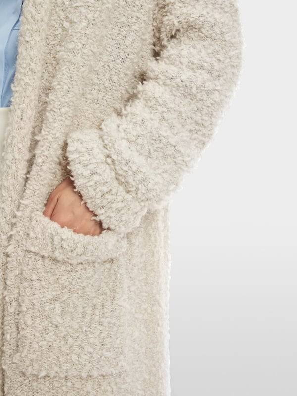 Marc Cain Cardigan in Bouclé Knitted in Germany 2025