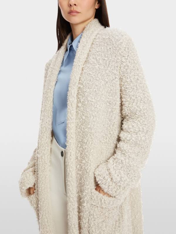 Marc Cain Cardigan in Bouclé Knitted in Germany 2025