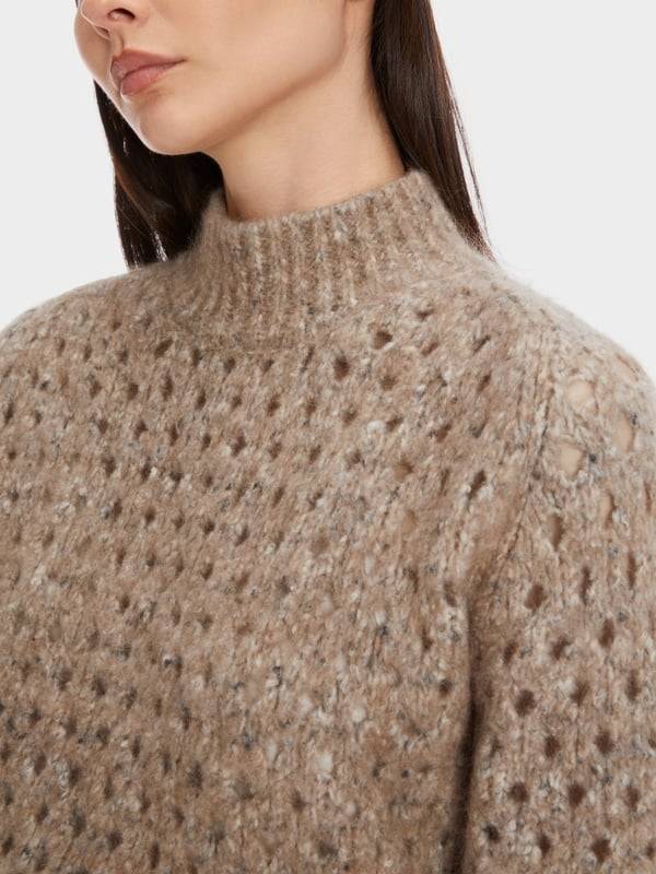 Marc Cain Sweater mit Mohair - Knitted in Germany Outlet