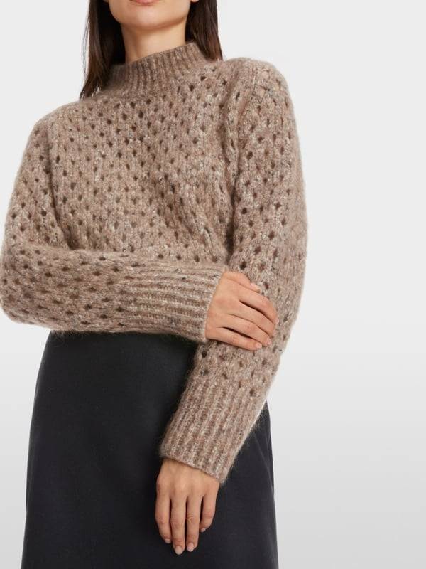 Marc Cain Sweater mit Mohair - Knitted in Germany Outlet