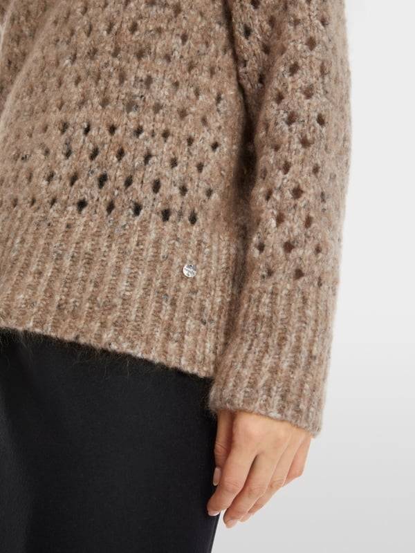 Marc Cain Sweater mit Mohair - Knitted in Germany Outlet