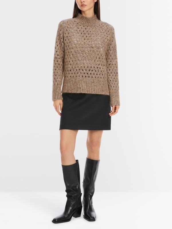 Marc Cain Sweater mit Mohair - Knitted in Germany Outlet