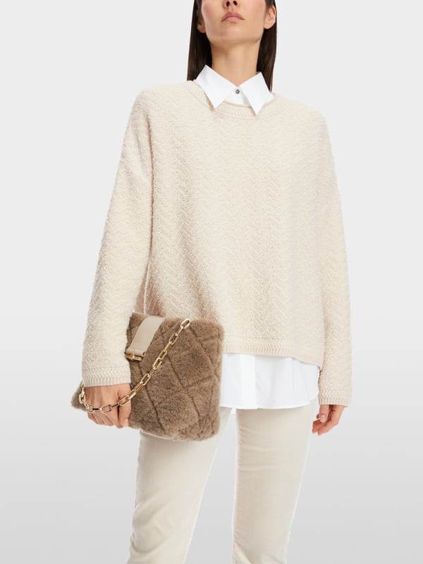 Marc Cain Oversized Sweater - Knitted in Germany Auslauf