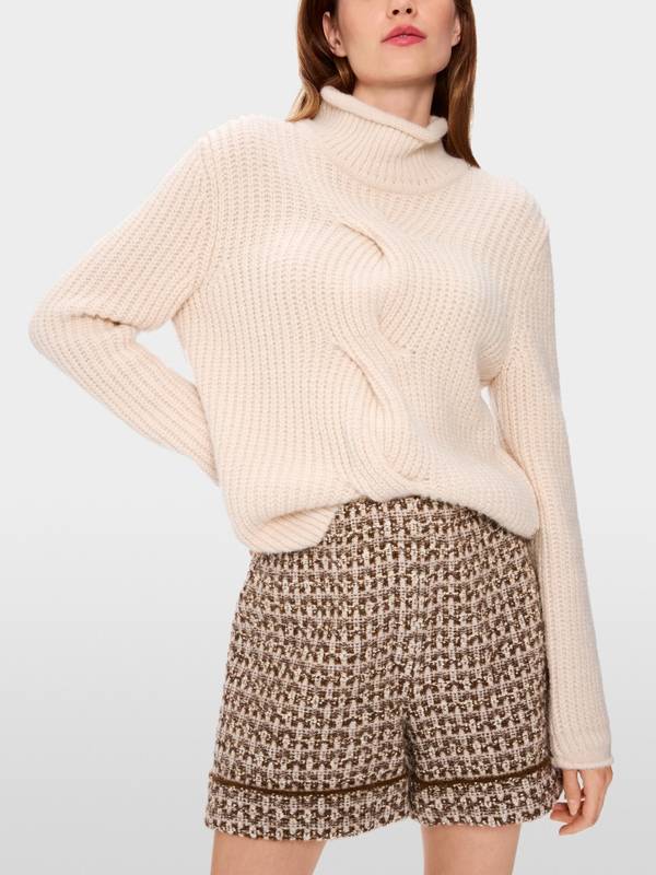 Marc Cain Sweater mit Zopf - Knitted in Germany Verkauf