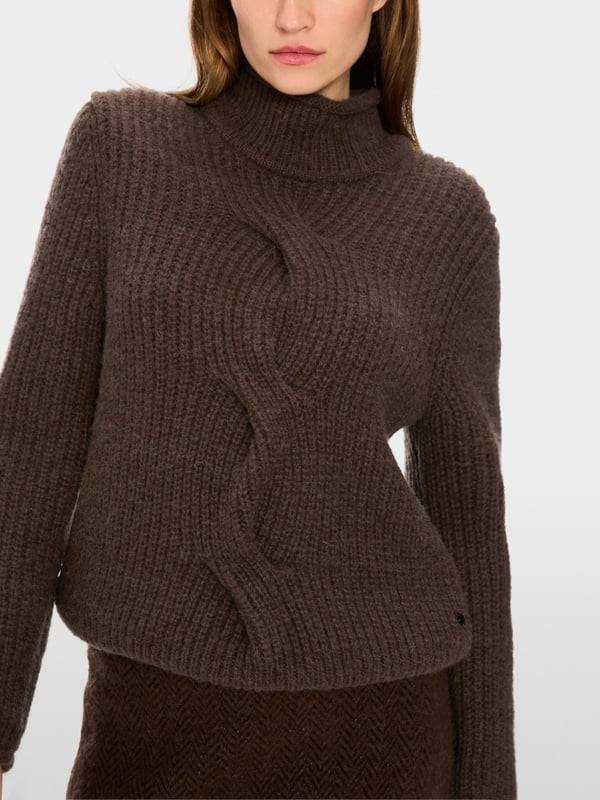 Marc Cain Sweater mit Zopf - Knitted in Germany Hotsell