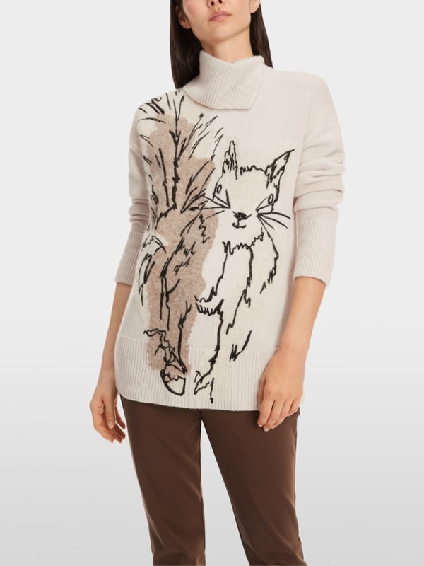Marc Cain Sweater aus 100 % Wolle Schlussverkauf