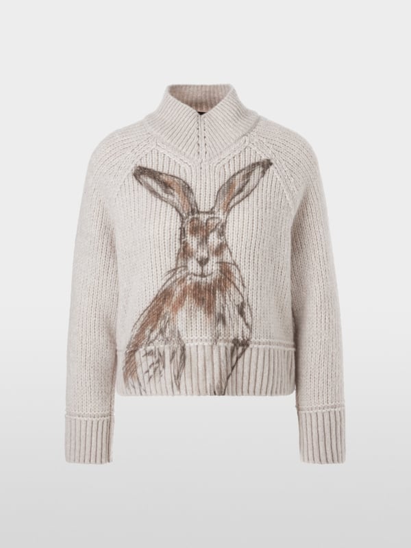 Marc Cain Kurzer Sweater Knitted in Germany Fabrikverkauf