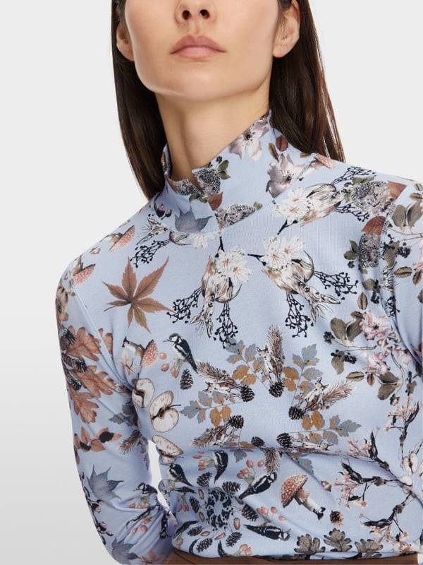 Marc Cain Longsleeve mit Rollkragen Rabatt
