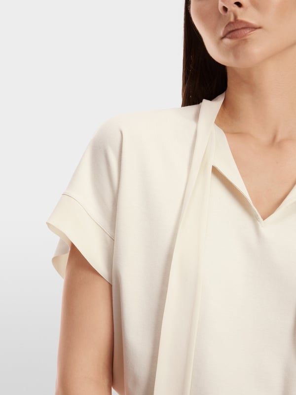 Marc Cain T-Shirt mit Schluppe Flash Sale