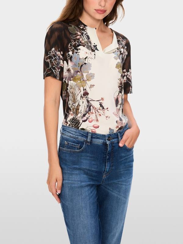 Marc Cain Schlupfbluse mit Kurzarm Black Friday