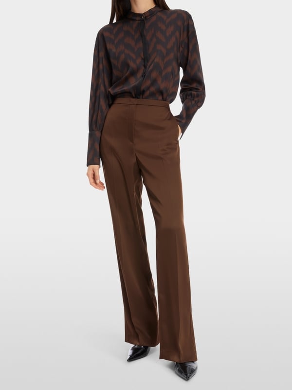 Marc Cain Hose mit hoher Taille - Modell WUKARI Top Angebot