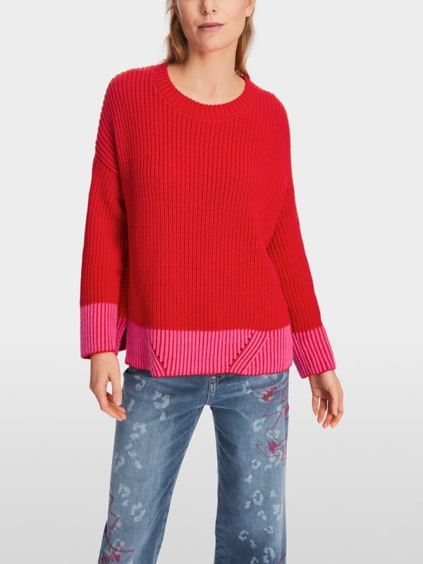 Marc Cain Oversized Sweater Knitted in Germany Cyber Monday