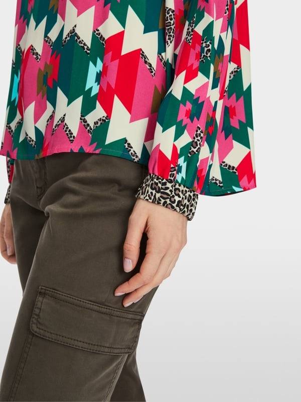 Marc Cain Viskosebluse mit Raglan Lagerräumung