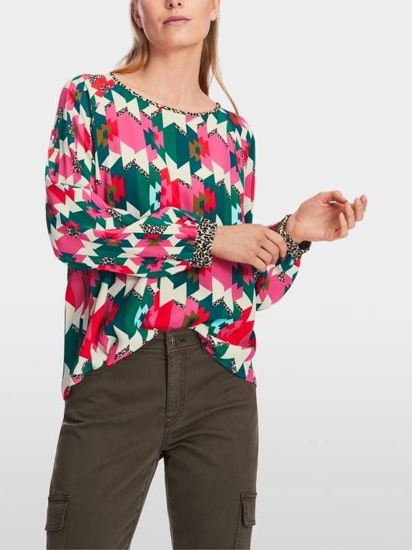 Marc Cain Viskosebluse mit Raglan Lagerräumung