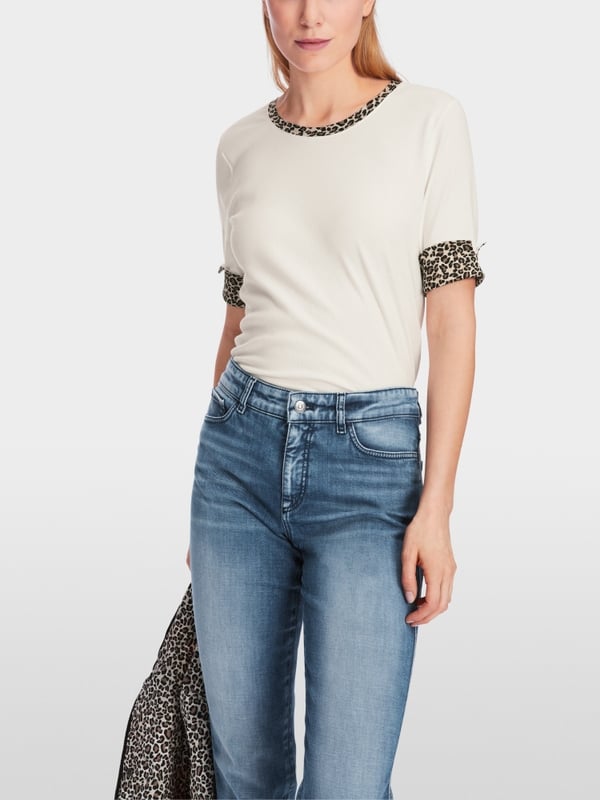 Marc Cain T-Shirt mit 3/4-Ärmel Neueste Mode
