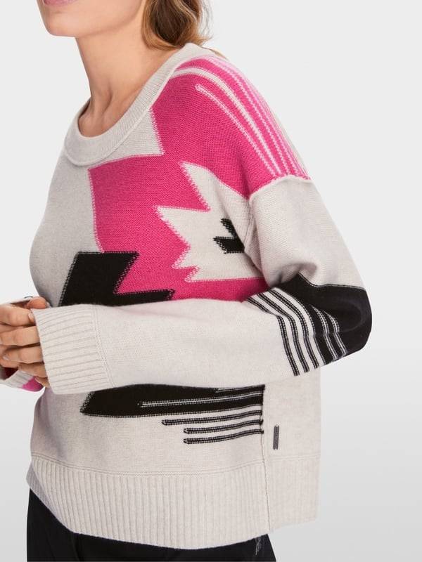 Marc Cain Sweater aus Wollmix mit Kaschmir Zeitlich begrenztes Angebot