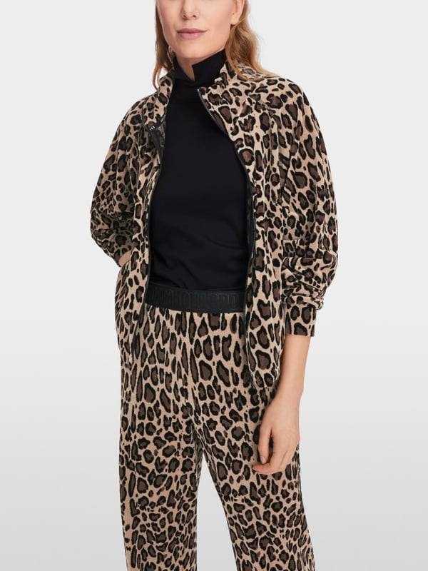 Marc Cain Raglanjacke in Nickisamt Kauf eins, bekomm eins gratis