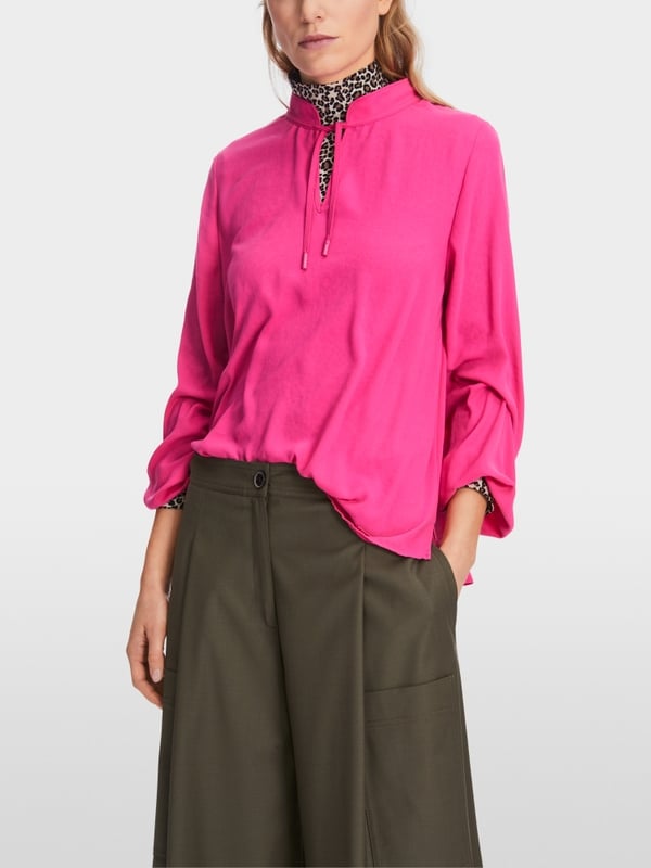 Marc Cain Weite Bluse mit Langarm Bis zu 50% Rabatt