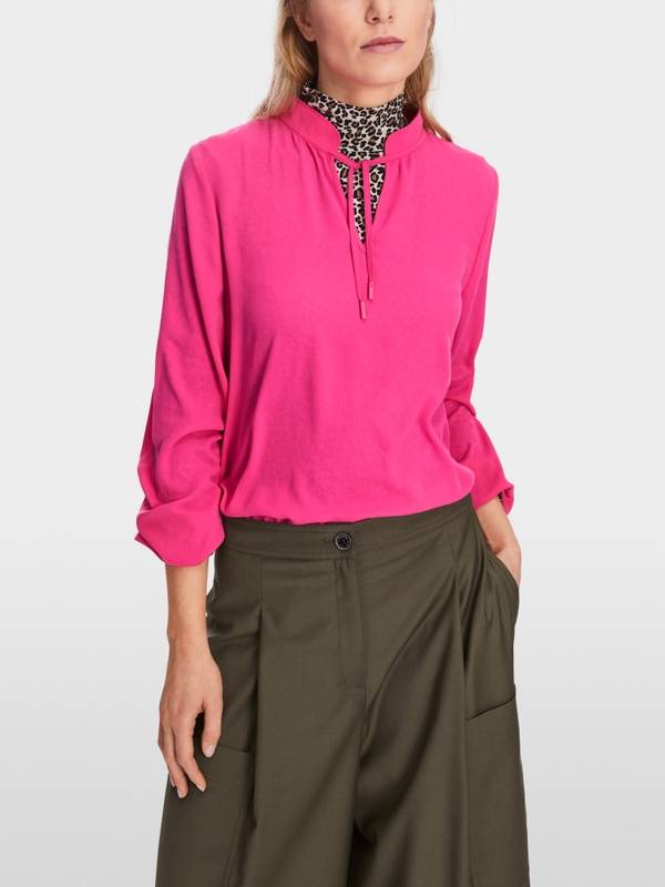 Marc Cain Weite Bluse mit Langarm Bis zu 50% Rabatt