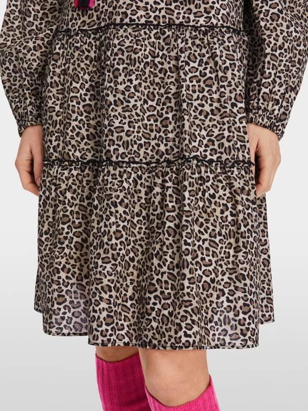 Marc Cain Kurzes Stufenkleid in Baumwolle 50% Rabatt mit kostenlosem Versand
