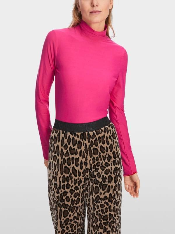 Marc Cain Longsleeve mit Turtle-Neck 2025