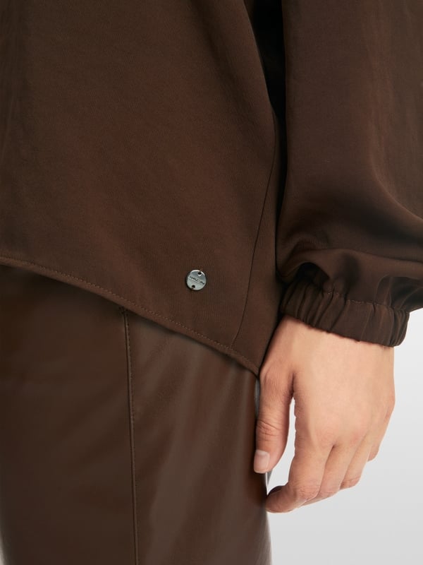 Marc Cain V-Neck-Bluse "Rethink Together" Fabrikpreis