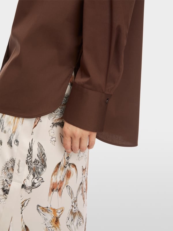 Marc Cain Hemdbluse im Baumwollstretch Sonderangebot