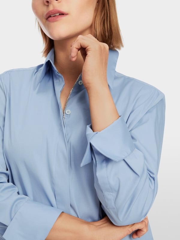 Marc Cain Hemdbluse im Baumwollstretch Rabatt
