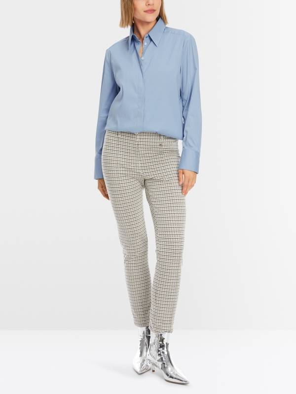 Marc Cain Hemdbluse im Baumwollstretch Rabatt