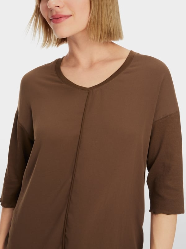 Marc Cain Blusenshirt mit V-Neck Günstig kaufen