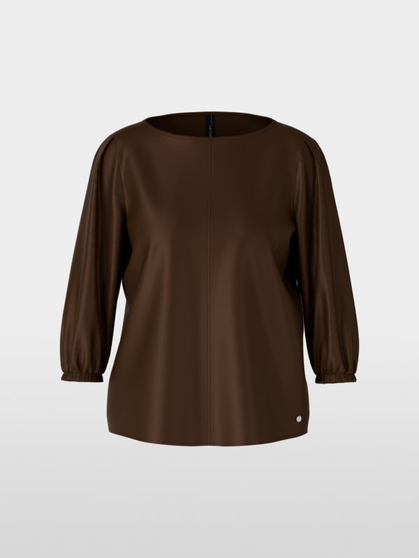 Marc Cain Lockere Seidenbluse Großer Ausverkauf