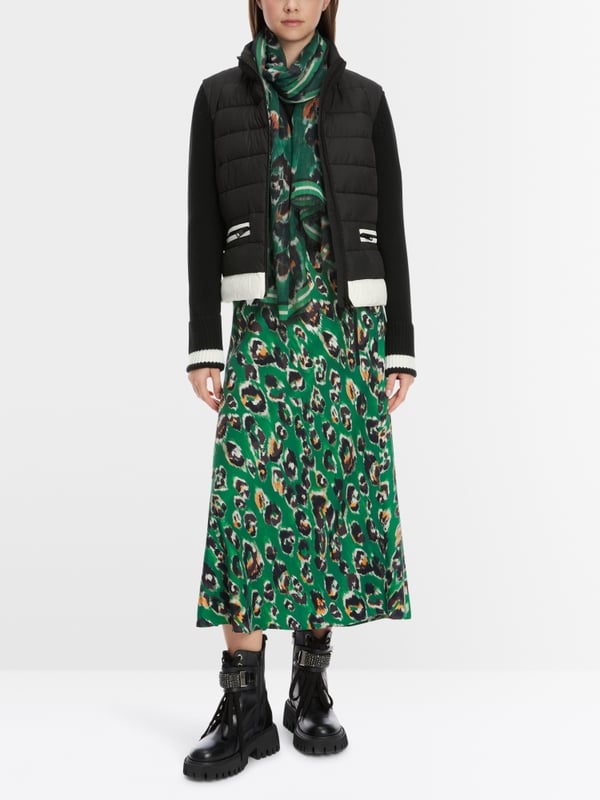 Marc Cain Material-Mix-Jacke "Rethink Together" Begrenztes Angebot