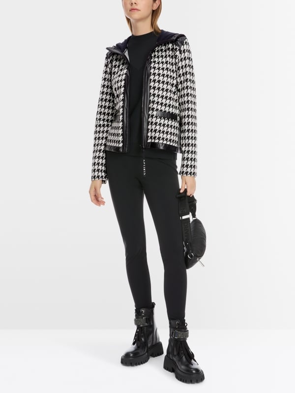 Marc Cain Chickcheck-Jacke mit Kapuze Exklusivangebot