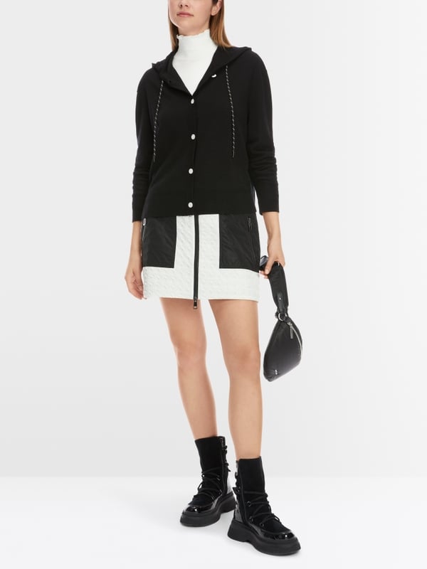 Marc Cain Cardigan-Hoodie "Rethink Together" Preisnachlass