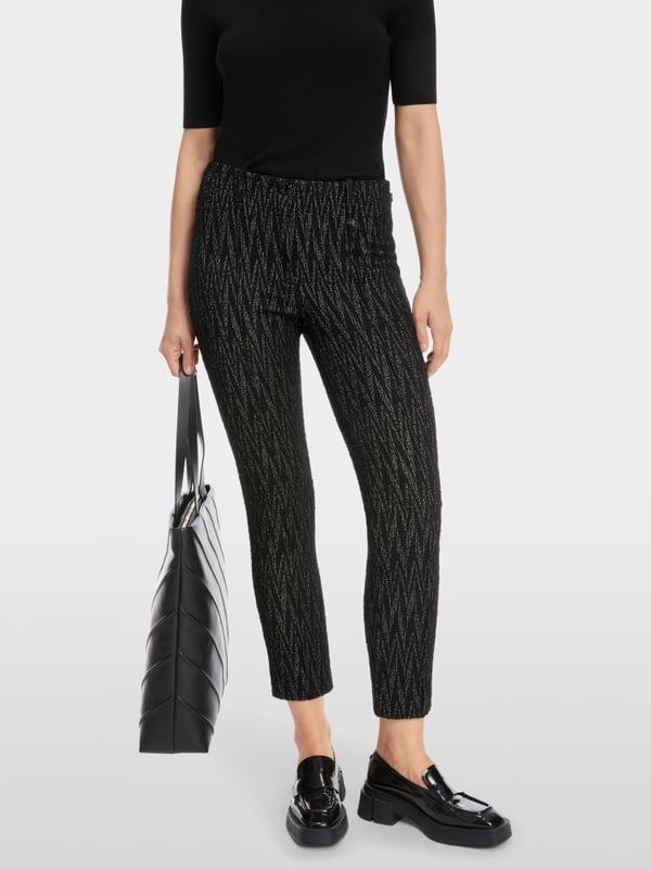 Marc Cain Modell SYDNEY - Hose mit Zackenmuster Bis zu 55% Rabatt