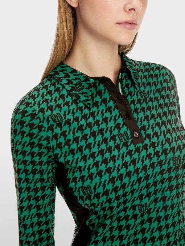 Marc Cain Sportives Hahnentritt-Kleid Fabrik Onlineshop