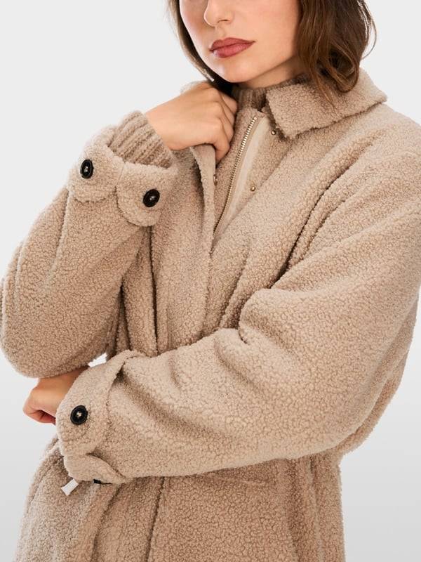 Marc Cain Mantel in lockigem Fun Fur Black Friday