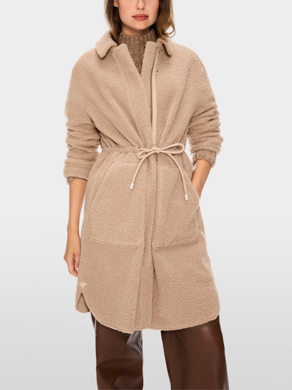 Marc Cain Mantel in lockigem Fun Fur Black Friday