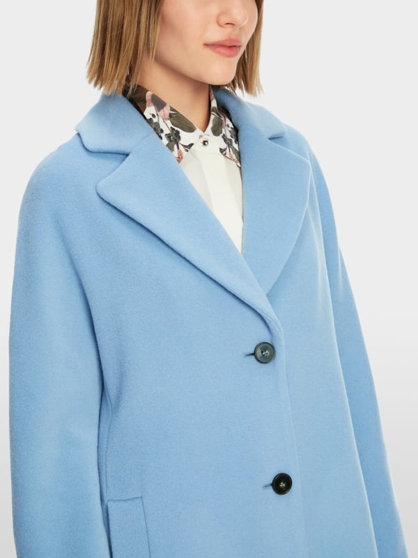 Marc Cain Flauschiger Mantel mit Kimono-Ärmel Osterangebot