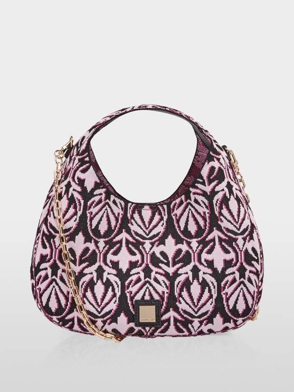 Marc Cain Henkeltasche im Jacquard-Strick Schlussverkauf