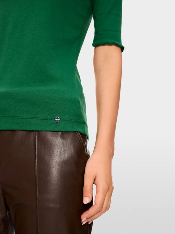 Marc Cain T-Shirt mit Turn-up-Ärmeln Fabrik Onlineshop