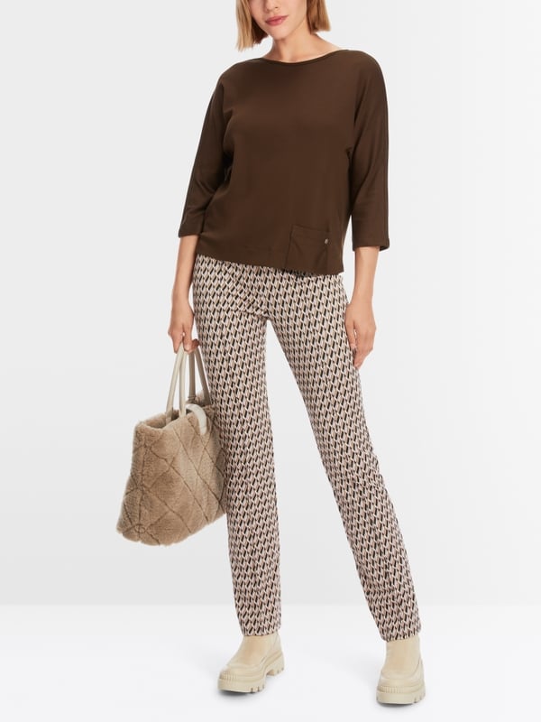 Marc Cain T-Shirt mit Tasche Begrenztes Angebot