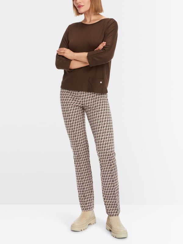 Marc Cain T-Shirt mit Tasche Begrenztes Angebot
